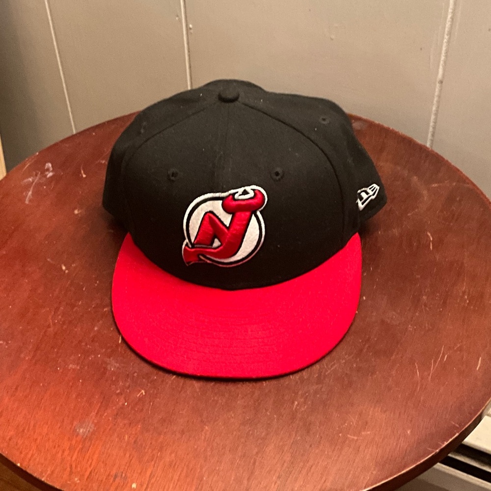 New Era Black and Red Hat